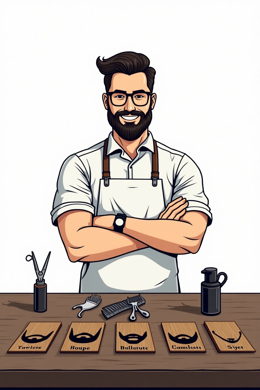 Beard Shaping and Styling Techniques for Professionals - Image 1